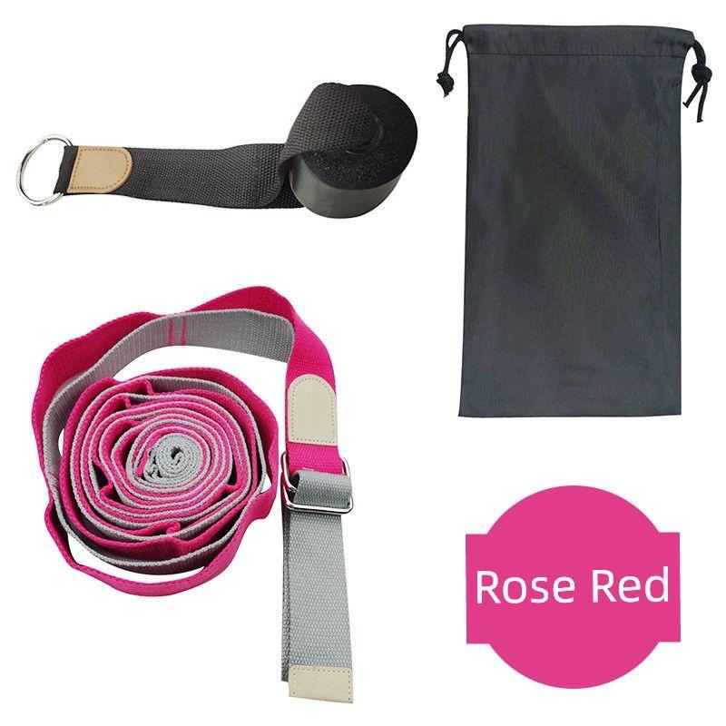 

Door One-Word Horse Trainer Open Stool Artifact Split Leg Press Stretch Open Shoulder Tension Stretch Belt Aerial Yoga Rope Rose Red