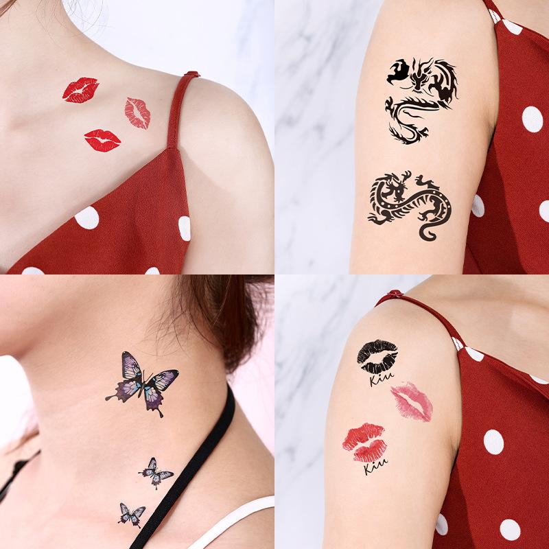 Beauty Sticker Tattoo Sticker Cartoon Cute Waterproof Tattoo Sticker Tattoo