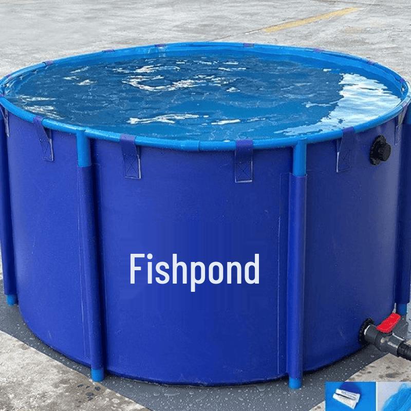 Jundingying Outdoor Runder Leinwandrahmen Fischteich