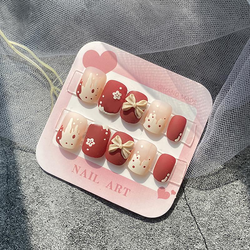 20/50 Sheets 6.5X6.3Cm Nails Packing Cardboard Handmade False Nail Design Swatch Show Cards Manicure Art Display Nailfie Prop