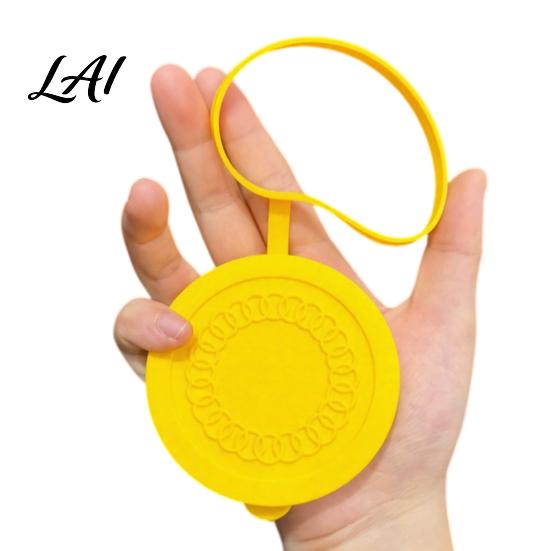 Leakproof Sealing Lid Silicone Yogurt Jar Lid Reusable for Food Covers Glass Jar Milk Bottle Dishwasher Safe Canning Cover