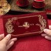 Elegant 2024 Wedding Red Envelopes: Large, High-End Engagement Ceremony Packets for Gift Money