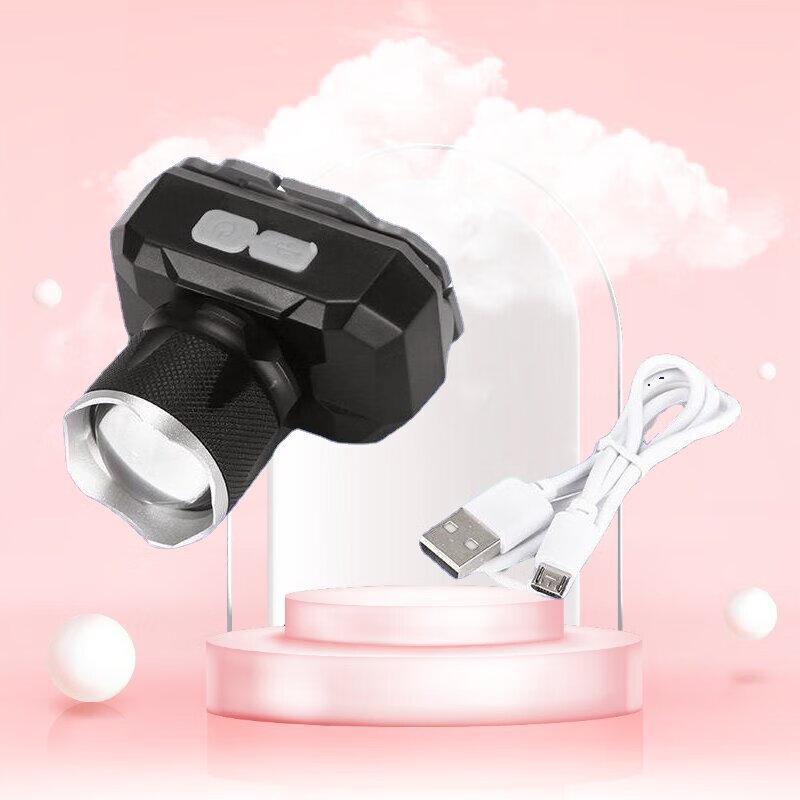 UOSU SQ-702 Rechargeable LED Zoom Headlamp