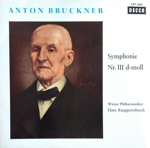

LP Record ANTON BRUCKNER WIENER PHILHARMONI Symphonie Nr. III DMoll LXT2967 Decca Germany Classical Used