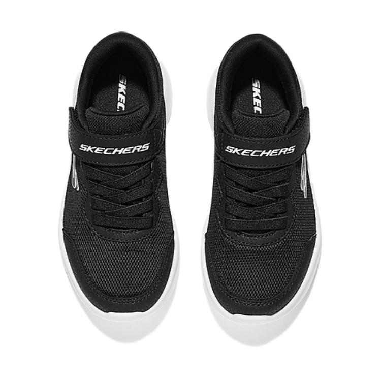 Skechers Kids Comfortable Lightweight Non-Slip Breathable Low-Top Casual Shoes Kids sneaker Black 303934L-BLK