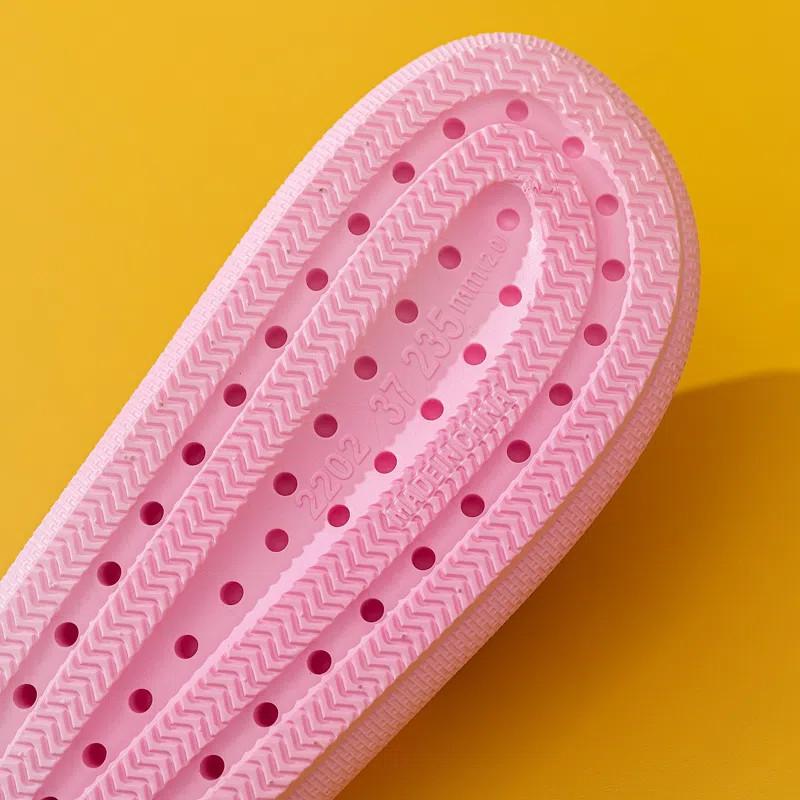 Thick-soled slippers Sweet and cute wind bear home slippers Household summer cool slippers