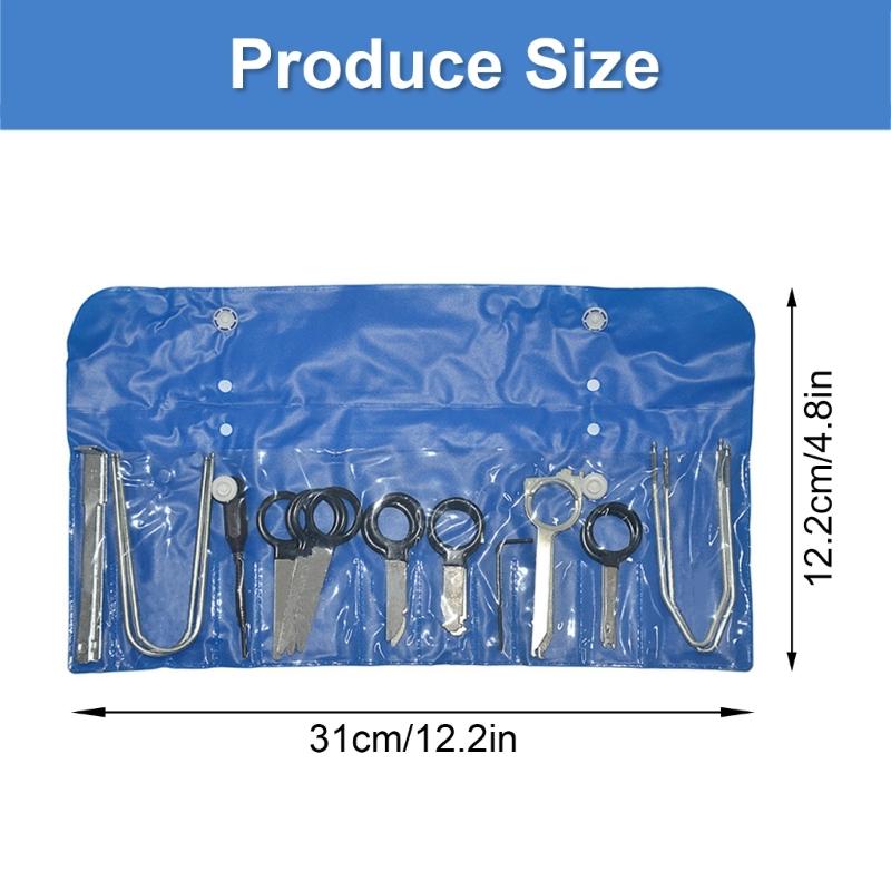 Comprehensive 20pcs Tool Set Automotive Sound System Tool Set for Efficient Car Sound System Installation & Disassembly