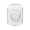 Totenkopf Glasbecher 25/75/150/250ml Kristallklar Kreatives Designer Party Bar Wodka Bier Trinkgläser Einzigartiges Neuartiges Geschenk