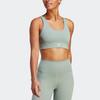 Adidas Solid Color Logo Wide Strap Comfortable Fashion Sports Bra Women underwear HR3034