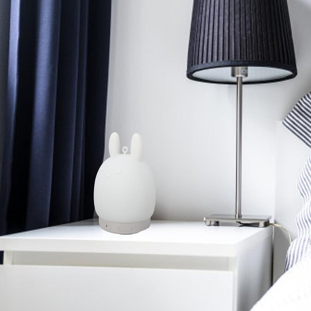   Speaker Night Light Dimmable 3 Brightness  s Lamp Sound Machine with White Noise for Sleeping