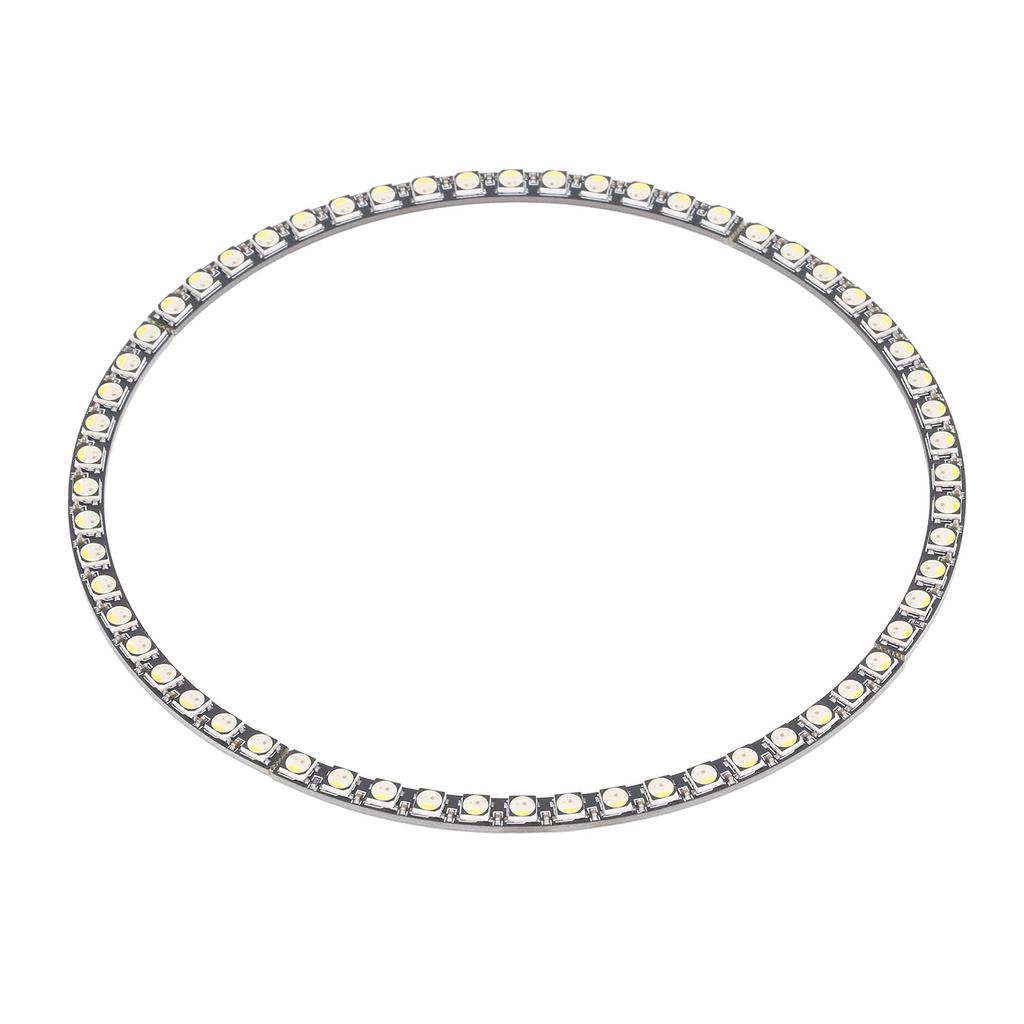 60 bites LED gyűrűfény teljes színű egyenként címezhető SK6812 chippel RGB lámpamodul meghajtókkal