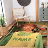 Pipi Customize your name rug, office chair cushion, home bedroom living room gift.