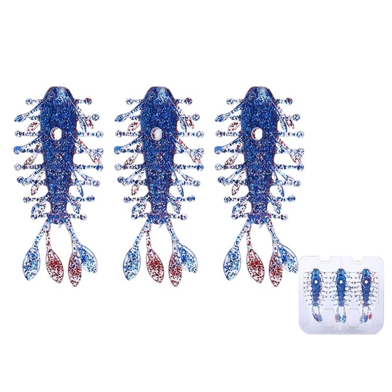 3lots Hollows Floating Sea Cucumber Fishing Lures Realistic Swimming Action Targets For Various Condition