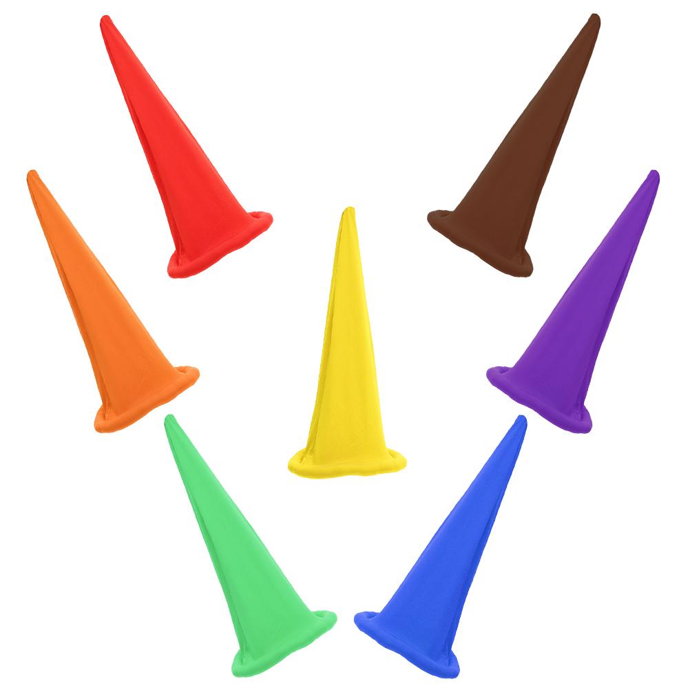 7 Pcs Christmas Dwarf Hats Halloween Gnome Cap Party Hat Stage Show Prop Festive Headwear Holiday Accessory Santa Gnome Cap