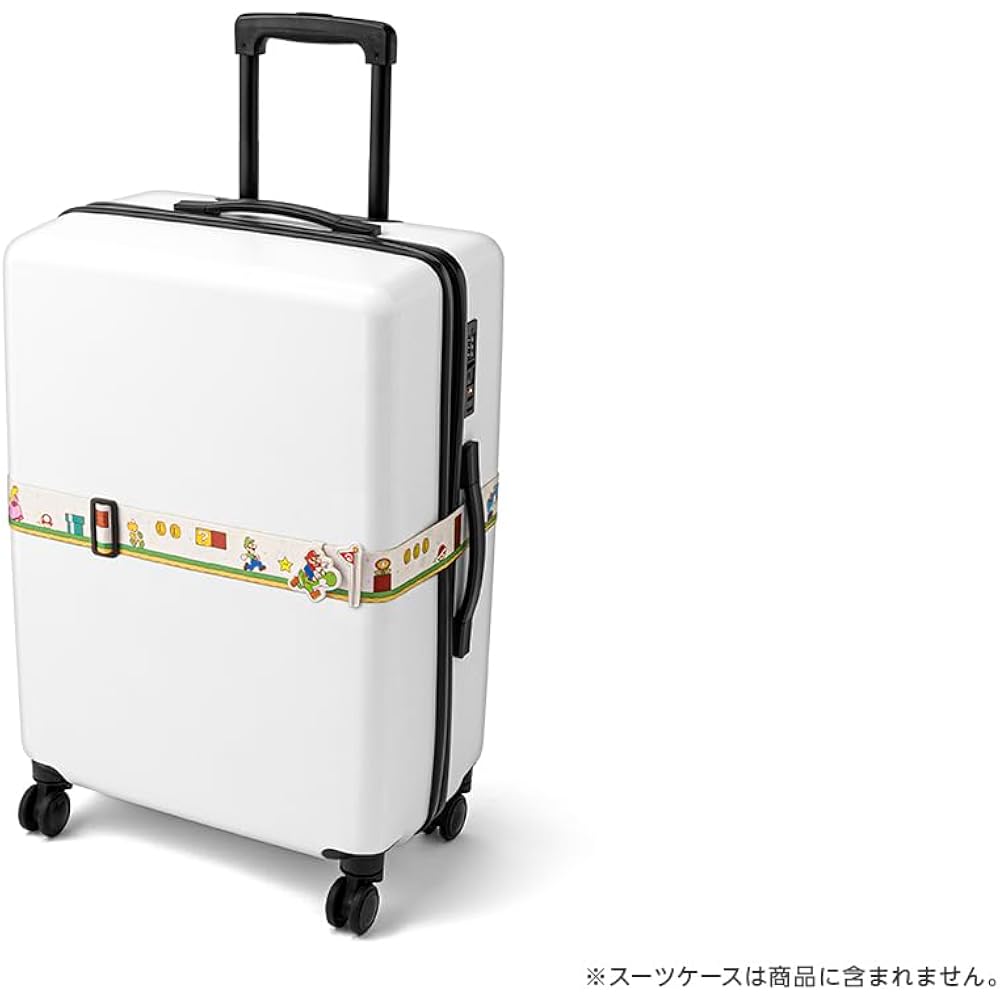 Super Mario Suitcase Belt (Mario Characters)
