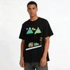 Never Stop Exploring Outdoor Camping Themed Graphic Tee Pure cotton T-shirt
