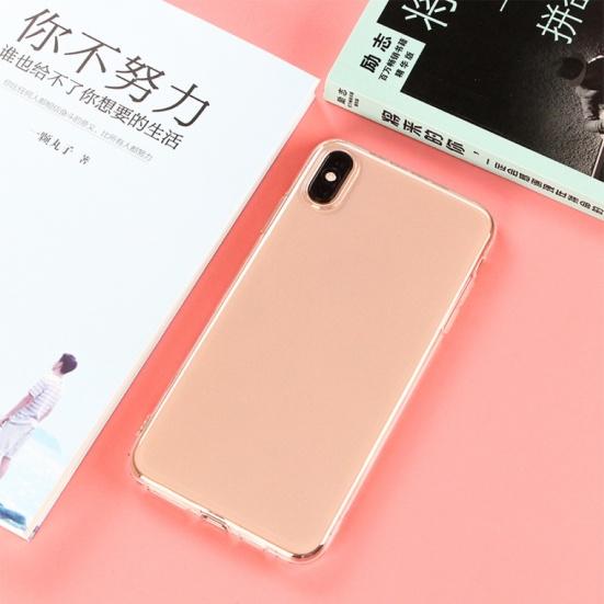Clear Soft TPU Protective Case Cover Phone Back for iPhone X XR XS
