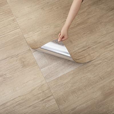 1pc11.81*11.81inch Self-Adhesive Wall Stickers Floor Stickers DIY 3D Tile Stickers Marble Stickers with Aluminum Foil Peel Stick
