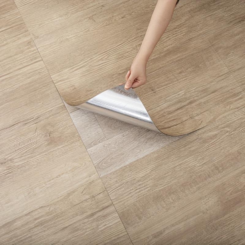 1pc11.81*11.81inch Self-Adhesive Wall Stickers Floor Stickers DIY 3D Tile Stickers Marble Stickers with Aluminum Foil Peel Stick