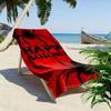 Spooky Webbed Elegance Print Beach Towel, Quick Drying, Suitable for Travel, Outdoor Sports, Jogging, the Beach and Swimming, Gift