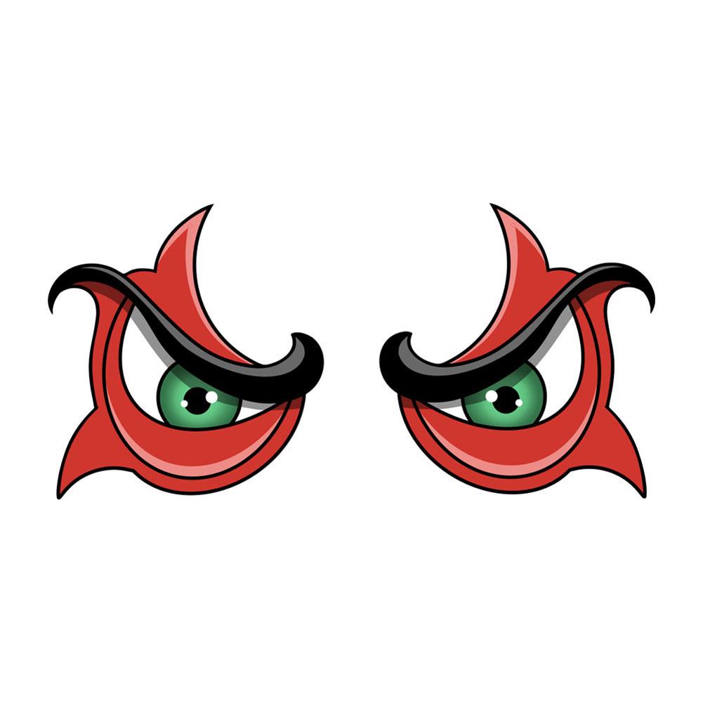Fluorescent Halloween Ornament Double-Sided Fluorescent Eyes Halloween Trickery Night Giant Eyes Horror Decoration