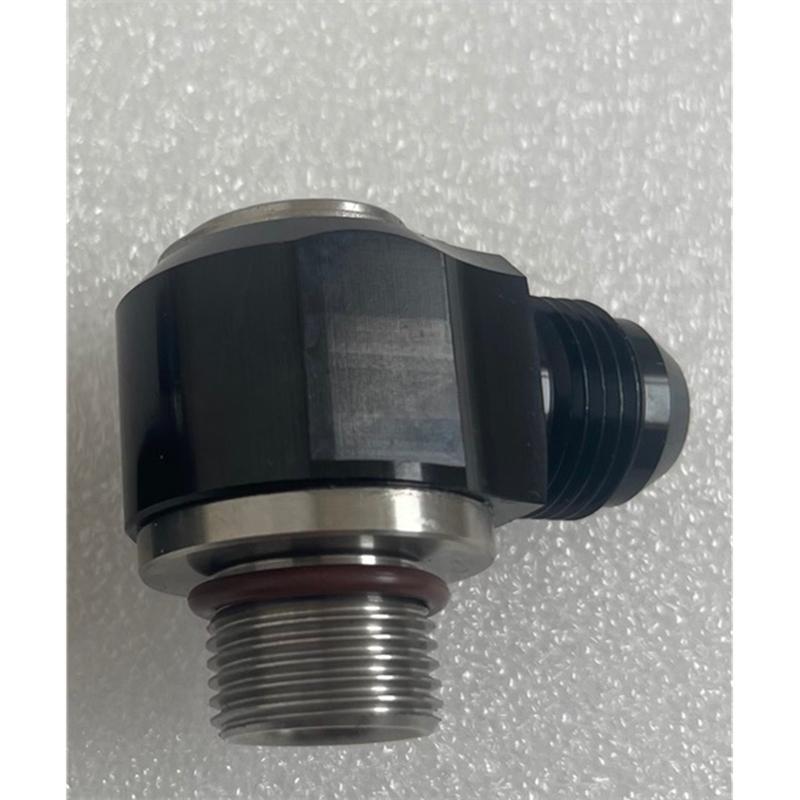 For Motorcycles For Automotive Turbo Brake Hose Fittings 10AN Adapter Black Bolt Ring Fish Eye-A14Z