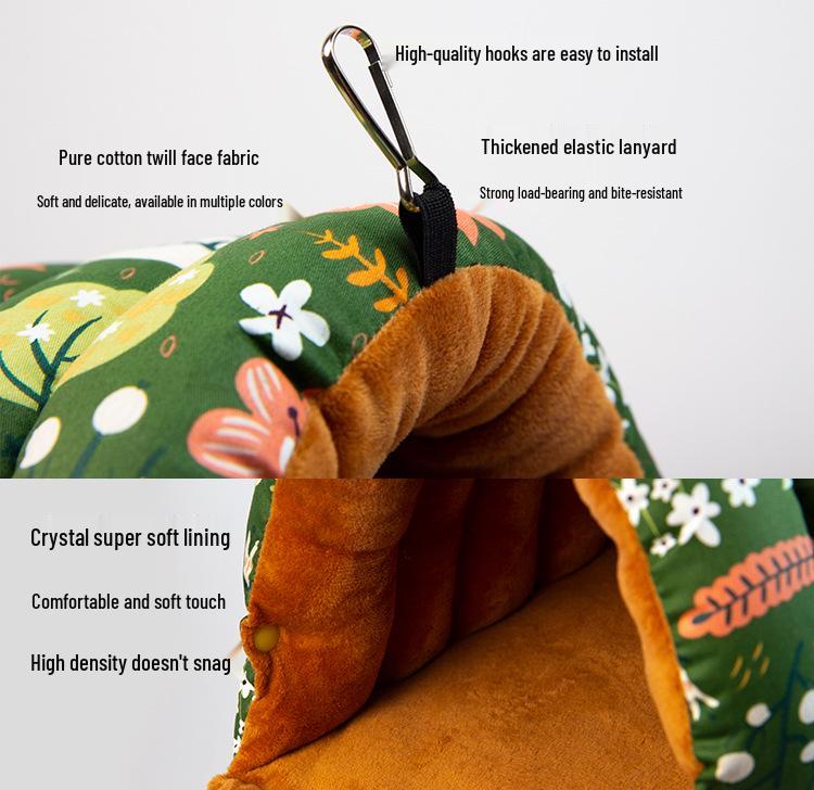 Isolerat Vinterfågelhus Bo för Papegojor & Undulater