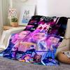 1pc Hunter X Kopo Group - Themed Flannel Blanket - Suitable for Bed, Home Decor, Graduation Gifts, Easter, Back To School, ChristmasA35