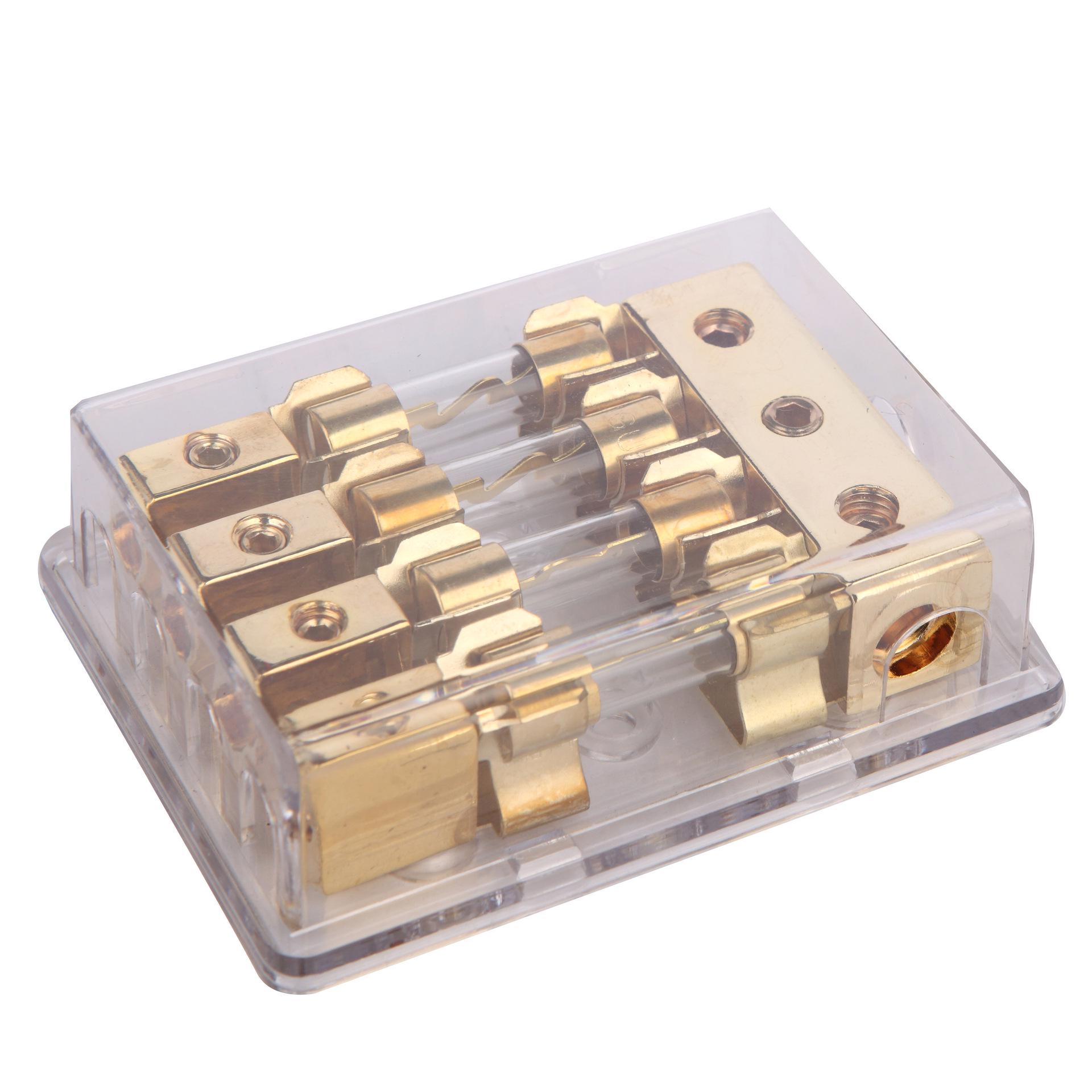 Hunter Sheng 1-in-4 Car Audio Fuse Holder and Splitter
