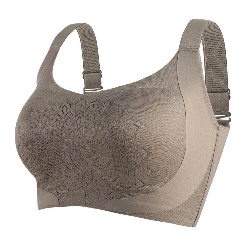Large Women's Underwear Seamless Bra Beautiful Vest Style Bra Breathable Underwire Bra