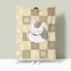 Anime N-Natsume's Book of Friends Throw Lightweight 240g Flannel Blanket Soft Skin-friendly for Summer Cooling