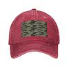 Tiger Stripe Camouflage Military Camo Denim Cap Casual Baseball Caps Adjustable Hat Summer Unisex Baseball Hats