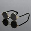 Men's Outdoor Punk Sunglasses Women New Trend Round Frame Outdoor Travel Sun Glasses Small Elegant UV400 Sunshades Eyewear