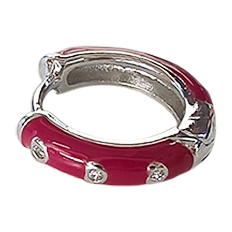 

Горячие девушки Ювелирные украшения для ушей Розовые серьги-пусеты Серьги-пусеты Сплав Материал Зажимы для ушей Идеальный ювелирный подарок для любителя моды 90-х