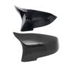 2x Side Rearview Mirror Caps Wing Mirror Cover Carbon Fiber Style For BMW F10 F11 F18 LCI F06 F12 OE 51167308683 51167308684