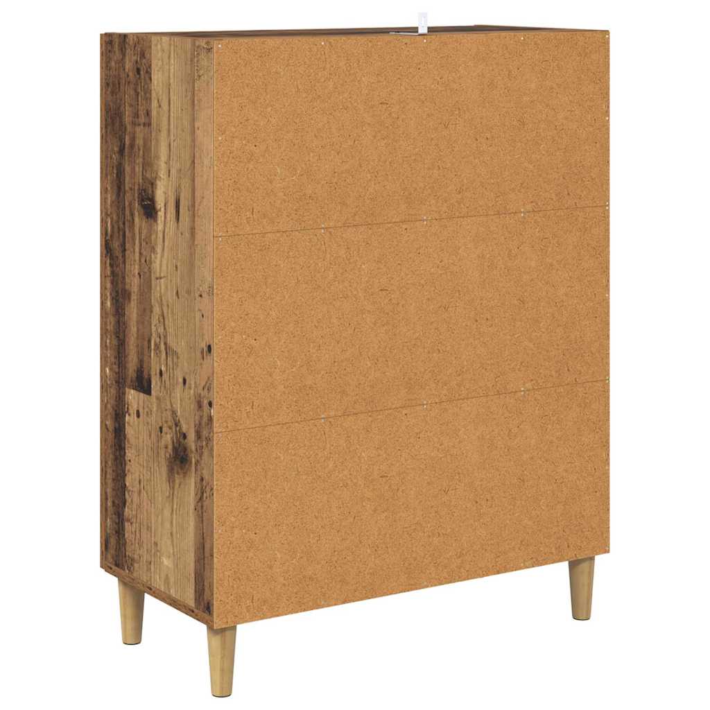 Reclaimed Wood Sideboard 70 x 34 x 90 cm Engineered Wood