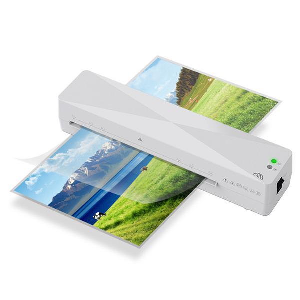 

European Standard A4 Portable Laminator, White ABS, AC220V none