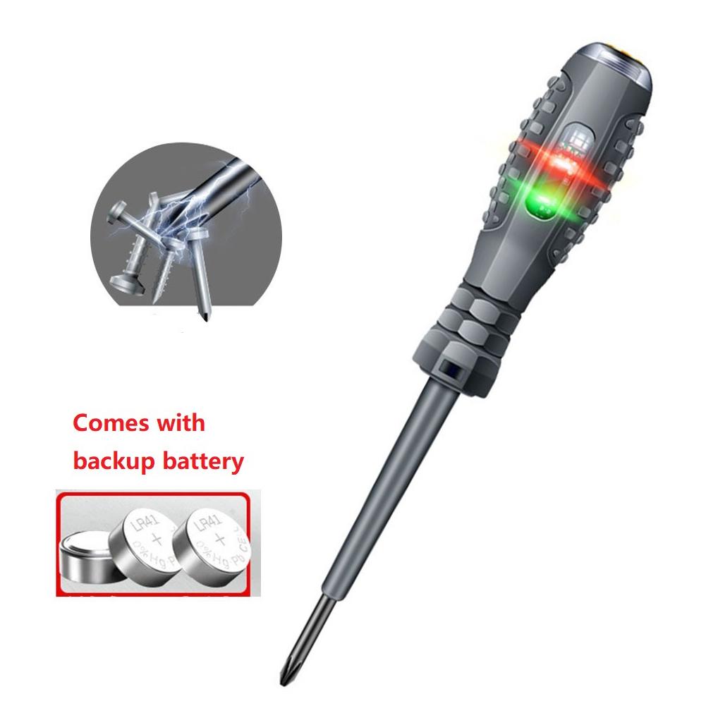 Digital Voltage Tester Pen Electric Voltage Tester Pen Screwdriver Colored HighLight Tester Pen AC Non-contact Test Pencil