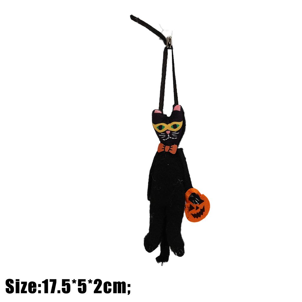 10/1PCS Halloween Decorations Doll Bar Decor Pumpkin Ghost Pendant Scary Halloween Kids Gift Halloween Party Decoration for Home