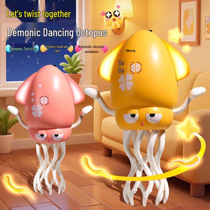Magical 2026 Dancing Octopus Toy - Luminous Bestseller for Kids