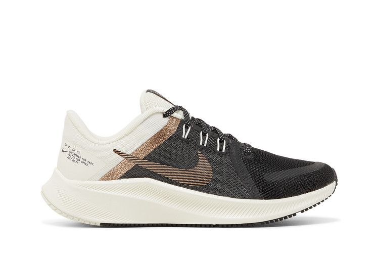 Nike Wmns Quest 4 Premium 'Black Metallic Copper Coin' Sneakers