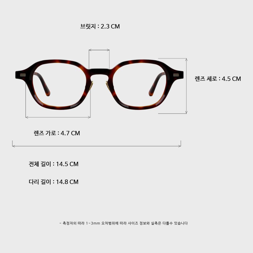 Ilsamsaemem Oval Photochromic Lenses Vintage Havana