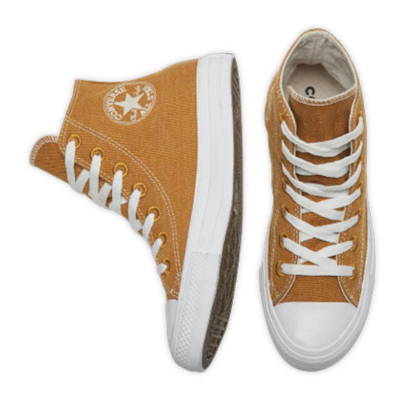 Converse Chuck Taylor All Star Renew Cotton Comfortable Casual High-Top Espadrilles Unisex Wheat