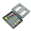 2/4/6Pcs Christmas Fork And Spoon Set,Stainless Steel Creative Tableware,Coffee Tea Dessert Forks And Spoons Gift Set