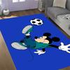 Mickey Mouse Castle Fantasy Disney Cartoon Theme Anti-Slip Rug - Polyester, Home Decor, Suitable for Bedrooms, Living Rooms, Doorways, and Studios