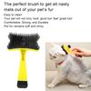 Grooming and Massage Pet Grooming Brush Deshedding Brush  Pet Grooming At Home