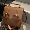 Large-capacity Fashionable Simple and Elegant Backpack Summer Stylish Casual Bag Ladies' Simple Bag
