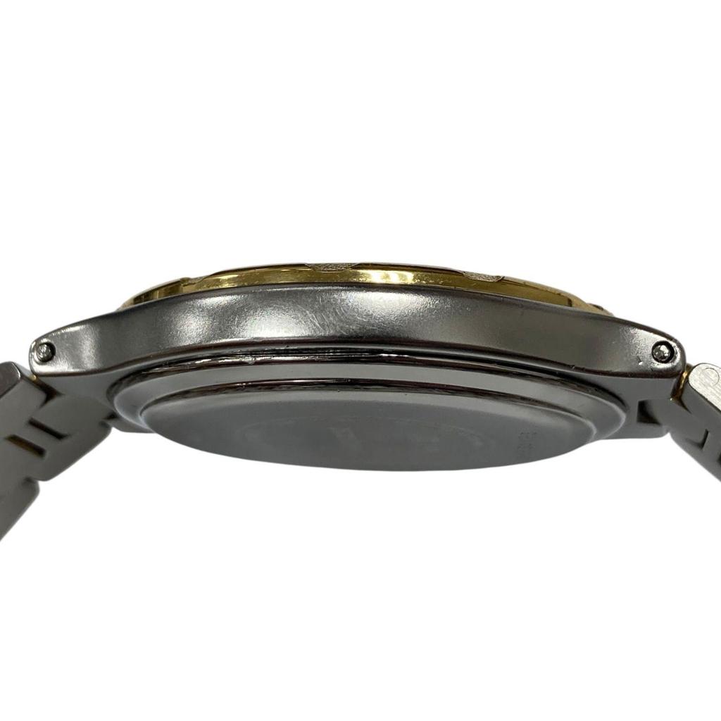 Used [New battery] LONGINES Conquest Date LI.613.3 Combi 3-hand Quartz Kingram [01]