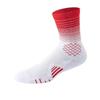 Tennis Fast-drying Sport Socks Anti-slip Fashion Middle Stockings Breathable Gradient Color Basketball Football Socks Riding