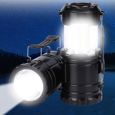 1 paquete de linterna LED plegable para acampar de 200 lúmenes, ideal como kit de supervivencia para huracanes